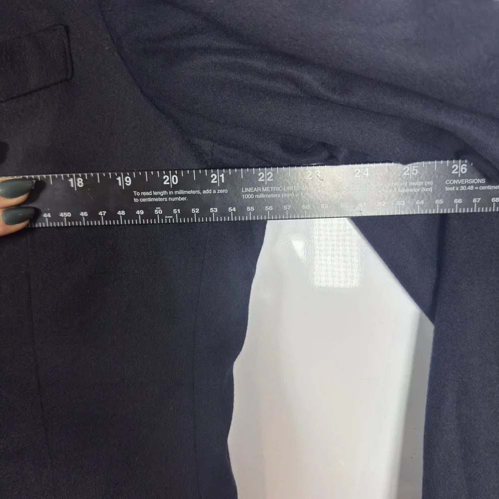 Jos A Bank Navy Blue 100% Cashmere Blazer Sport Coat Mens 42R Two Button 44051